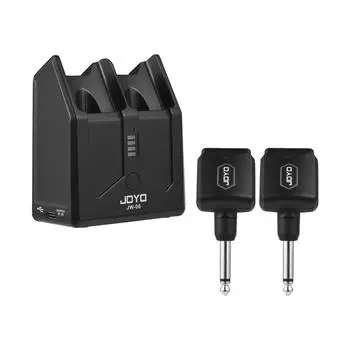 Joyo 5.8G беспроводной гитарный приемник-передатчик с зарядным отсеком цифровой чёрный