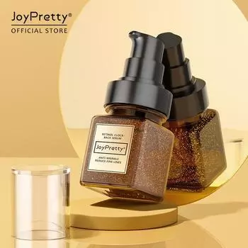 JoyPretty 50 мл сыворотка для лица с ретинолом против морщин, против старения, удаления тонких линий, подтяжки, осветления, увлажнения, контроля жирности кожи, косметики для ухода за кожей лица 50ml золотисто-желтый