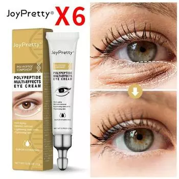 JoyPretty Темные круги, мешки под глазами, морщины, отечность, крем-консилер для век, отбеливание морщин вокруг глаз, 20 г, 6 шт.