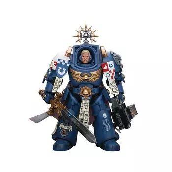 JoyToy Warhammer Ультрамарины Терминатор Капитан Северус Агьеман Масштабная фигурка 40k 118
