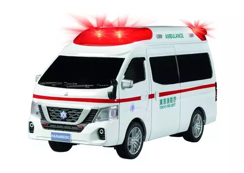 Jozen Dirt Max Scale радиоуправляемая машина скорой помощи Nissan Paramedic 1/32 JRVC102-WH