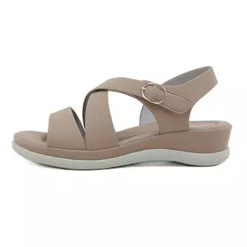 JS summer sweet sandals women s generous fashion large size platform sandals beach shoes 36 коричневый