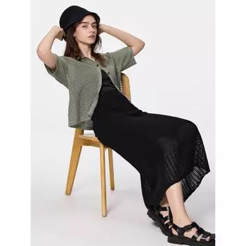 Юбка из ажурного трикотажа Gu By Uniqlo 09 BLACK/XS