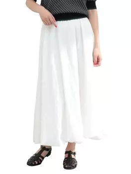 Юбка Washer Balloon Юбка OFF WHITE ONE SIZE [Beams Heart] Женская