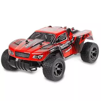 Jule UJ99 - 2812B 2,4 ГГц 1:18 Радиоуправляемая машинка RTR 20 км/ч / Амортизатор / Ударопрочный корпус из ПВХ красный