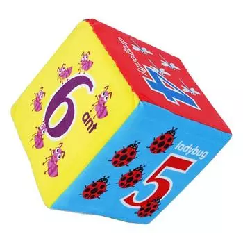 Jumbo Foam, игра в кости, карнавальные школьные принадлежности, 6 дюймов