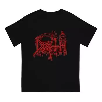 Юмористические футболки The Representative Band Of Death Metal, мужские футболки с круглым вырезом из чистого хлопка, футболки с коротким рукавом Death Metal S