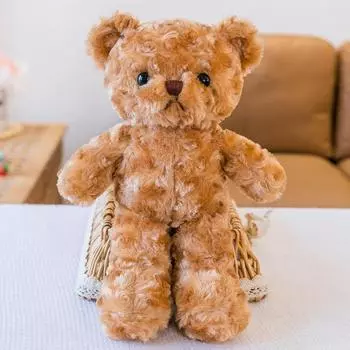 Junior High School Graduation Campus Uniform Bear Plush Toy Logo Graduation Season Student Gift Ragdoll Doll Gift 30cm