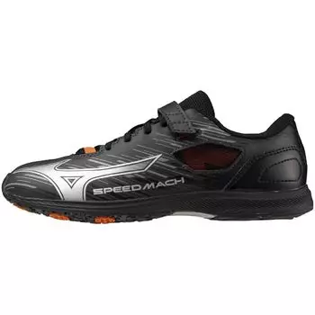 Junior Shoes Speed Mach 3 Athletic Athletic Elementary School Black x Silver x Orange cm 2E [Mizuno] Children s Shoes, Shoes, School, Lightweight,
