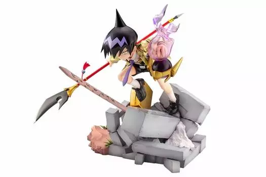 Juya ARTFX J Shaman King Michiren масштабная ПВХ окрашенная готовая фигурка PP878 1/8