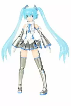 Juya Frame Arms Girl Frame Music Girl Snow Miku Высота 150 мм Немасштабная пластиковая модель FG068 прибл.