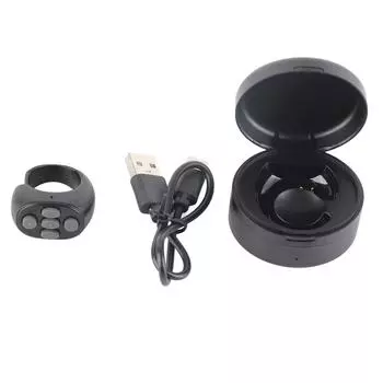 JX05S Ring Phone Remote Portable App Page Turner 10M Control Scrolling Ring Clicker для телефона