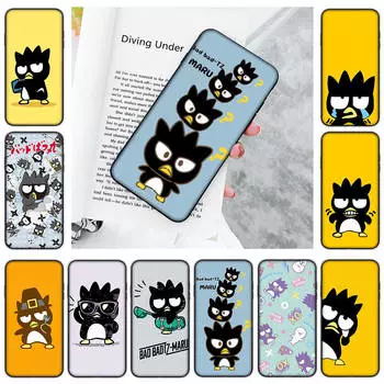 JZ13 Badtz-maru Black Sofe Case for OPPO Reno 8 6 5 4 Pro Plus Find X3 A17 A3 A31 A38 A40 A53 A54 A55 A74 A76 A78 A77 A80 A94 A95 A96 Lite OPPO A91 арлекин