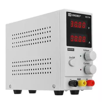 K3010D 30V 10A Регулируемый источник питания для гальваники для испытаний на старение светодиодного дисплея постоянного тока
