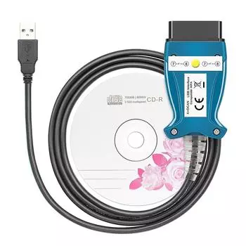 K DCAN Switch OBDII Диагностический кабель K + DCAN USB-интерфейс Ediabas KD CAN Автомобильный диагностический сканер FT232RL