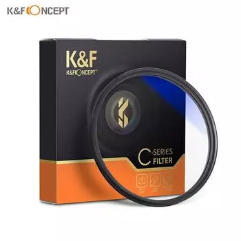 K&F CONCEPT 62 мм ультратонкий CPL-фильтр с оптикой с многослойным покрытием MC круговая поляризация поляризация 62mm