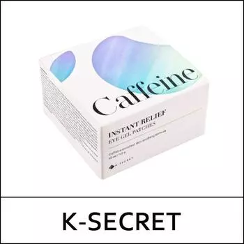 [К-СЕКРЕТ] (a5) Гелевые патчи для кожи вокруг глаз Instant Relief 60 шт.(102 г) / #Кофеин