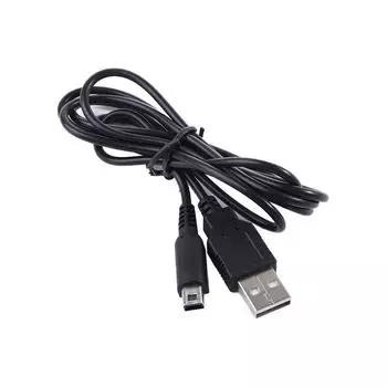Кабель 3DS NDSI 2DS 3DSXL Game Power Line USB зарядный кабель кабель передачи данных для Nintendo зарядный кабель чёрный
