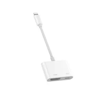 Кабель-адаптер Apple iPhone - HDMI - питание не требуется, Lightning - HDMI высокой четкости No Power Required