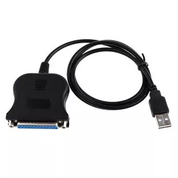Кабель-адаптер LPT для параллельного принтера USB 2.0–DB25 IEEE 1284 для ноутбука