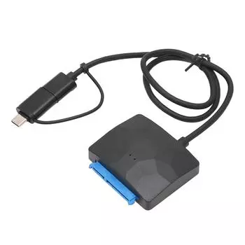 Кабель-адаптер SSD 5 Гбит/с Safe USB Type C 3.0 на SATA шнур для 2,5 3,5-дюймового жесткого диска игровой консоли ПК