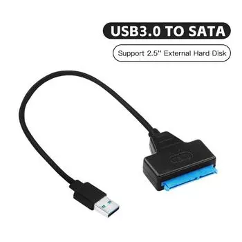 Кабель-адаптер жесткого диска 2,5-дюймовый USB-кабель Easy Drive Hard Drive Easy Drive Line SATA22 Pin String Oral Line