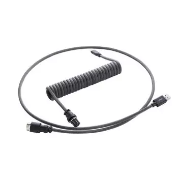 Кабель CableMod Pro Coiled Keyboard USB A to USB Type (Угольно-серый, C, 150 см)
