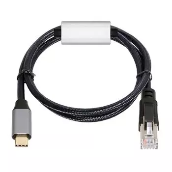 Кабель CY USB-C от Ethernet USB тип C от RJ45 штекерный код прямое подключение 1000 Мбит/с гигабитная локальная сеть Thunderbolt3 совместимо с