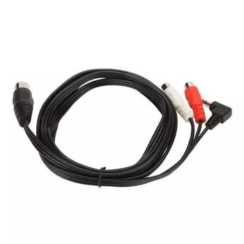 Кабель DIN 5Pin Male to 2 RCA Female и 3,5 мм, стереозвуковой соединительный кабель Plug and Play для динамиков HiFi-оборудования