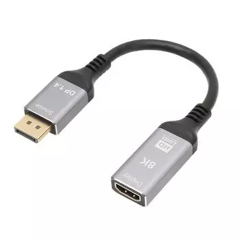 Кабель DisplayPort 1.4 для HD Multimedia Interface 2.1 с поддержкой 8K 48 Гбит/с и поддержкой HDR 3D AV-адаптера