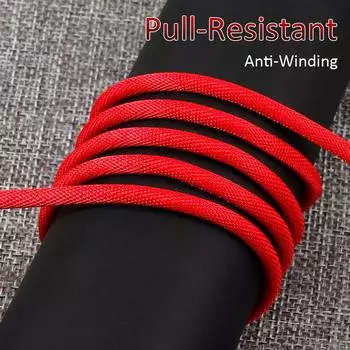Кабель для передачи данных Кабель для быстрой зарядки Micro USB Зарядка + линия передачи данных для быстрой зарядки красный