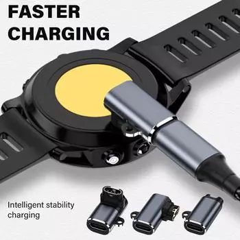 Кабель для зарядки часов типа C, адаптер USB C, 4-контактный разъем «мама-папа» для часов 7 7x 5s 6 6X A