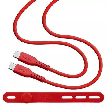 Кабель для зарядки rasta banana calon iPhone для мягкого силикона Type-C до 1,0 м теплый красный R10CACC3A04WRD