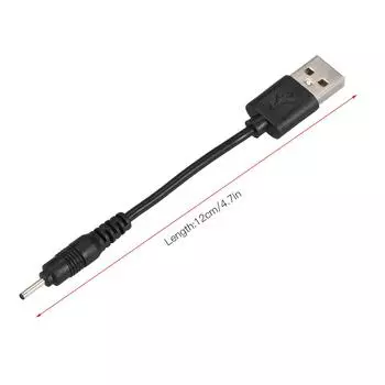 Кабель для зарядки стилуса BOSTO, шнур USB-зарядного устройства, 12 см, совместимый с графикой BOSTO/UGEE/Huion/Wacom чёрный