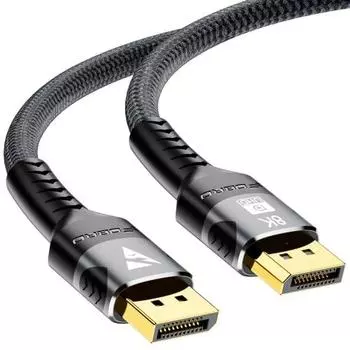 Кабель FDBRO 8K DisplayPort 1.4 для игр 8K@60HZ 4K@144Hz High Speed ??Кабель DP-DP 32,4 Гбит/с, совместимый с HDR, DisplayPort-кабель, подходит для ноутбуков/HDTV