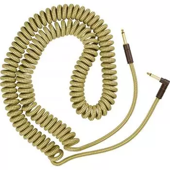 Кабель Fender Shield Deluxe Coil, 30 футов, твид