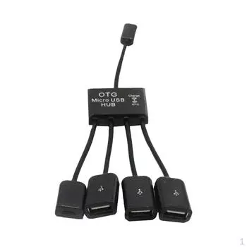 Кабель-хост-адаптер Micro USB OTG HUB для привода с поддержкой 2.0,