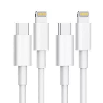 Кабель Lightning Type C Кабель Lightning MFi сертифицированный PD совместимый Комплект из 2 шт. для быстрой зарядки Совместим с iPhone Pro Pro Pro 12 SE Совместимость с различными моделями
