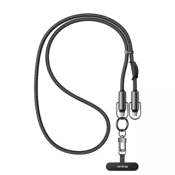 Кабель Mcdodo USB-C - USB-C, быстрая зарядка 60 Вт, совместим с PD, высокоскоростная передача данных, кабель Type-C, кабель Type-C, мобильный ремень, плечевой/шейный ремень USB C