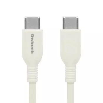 Кабель Owltech USB Type-C 0,5 м PD60W передача данных 480 Мбит/с Устойчивость к изгибу 15 000 раз и более с кабельной лентой Kinari OWL-CBPT2CC5-KI