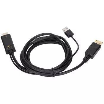 Кабель-переходник HD Multimedia Interface to Displayport 4K Male to Female, удлинительный кабель-адаптер для