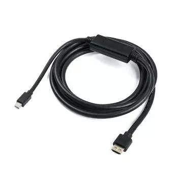 Кабель-переходник Sanwa Direct Mini DisplayPort в HDMI, 2 м, совместимый с 4K 60 Гц, активное преобразование Thunderbolt, совместимое с Surface Pro 4 Latch /