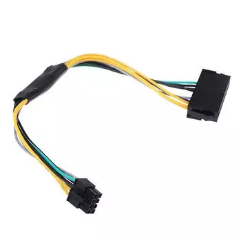 Кабель питания 24Pin to 8P Atx Dell Optiplex 3020PCS 7020PCS 9020PCS T1700 Q75PCS 65