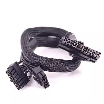 Кабель питания ATX 14Pin +10Pin на 24Pin модульный