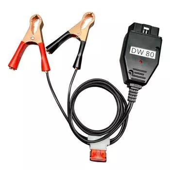 Кабель питания автомобиля 2 в 1 OBD2 Автомобильная память Saver Кабель аварийного питания ЭБУ автомобиля 2 в 1 с зажимами