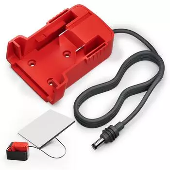 Кабель питания Starlink Mini 1M для аккумулятора Milwaukee Адаптер зарядного устройства Starlink Mini Milwaukee для кабеля питания постоянного тока 18AWG с вилкой шнура