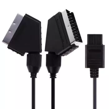 Кабель RGB для SNES Gamecube и N64, A/V, TV, Video Scart, RGB № F