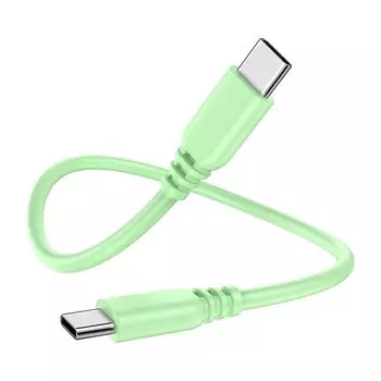Кабель Type C-C 0,3 м, совместимый с PD, 60 Вт, быстрая зарядка, USB-кабель для зарядки iPhone16, предотвращение отключения iPhone16 серии MacBook iPad Air/Pro