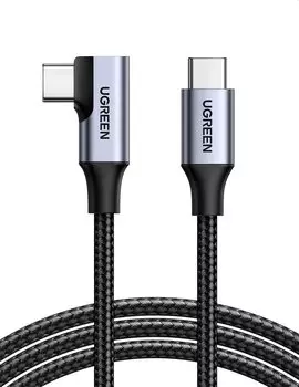 Кабель UGREEN USB C Видеовыход Быстрая зарядка Совместимость с PD 4K Кабель Type C 5 Гбит/с Кабель для передачи данных Совместимость с iPhone MacBook Pro Air iPad Pro Galaxy