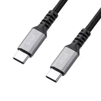 Кабель USB 2.0 Type-C от Sanwa (CC/прямой/60Вт/0,5м) KU-CCP6005TK
